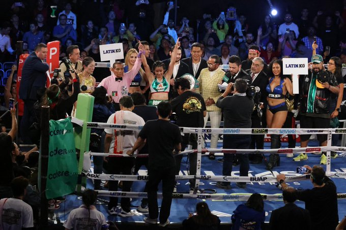 Gaby «La Bonita Sánchez» conserva su título de Campeona peso plata del Consejo Mundial de Boxeo