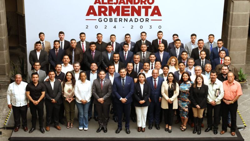 La obra humana más importante de Puebla es la seguridad: Alejandro Armenta