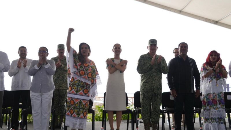 “El Tren Maya le dice al mundo que México es una gran Nación, que todos los días hace proezas, que nos dan fuerza, valor y a que México se le respeta”: Claudia Sheinbaum