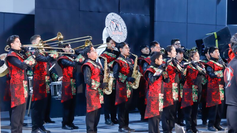 Abandera Puebla a jóvenes de “All Star Marching Band”