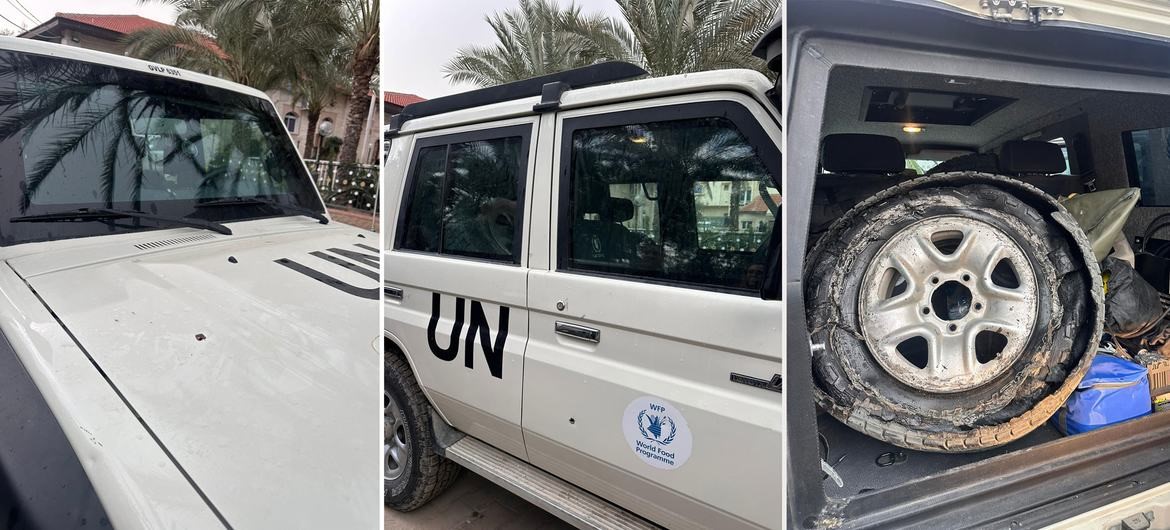 Israel ataca un convoy con alimentos identificado y autorizado para circular