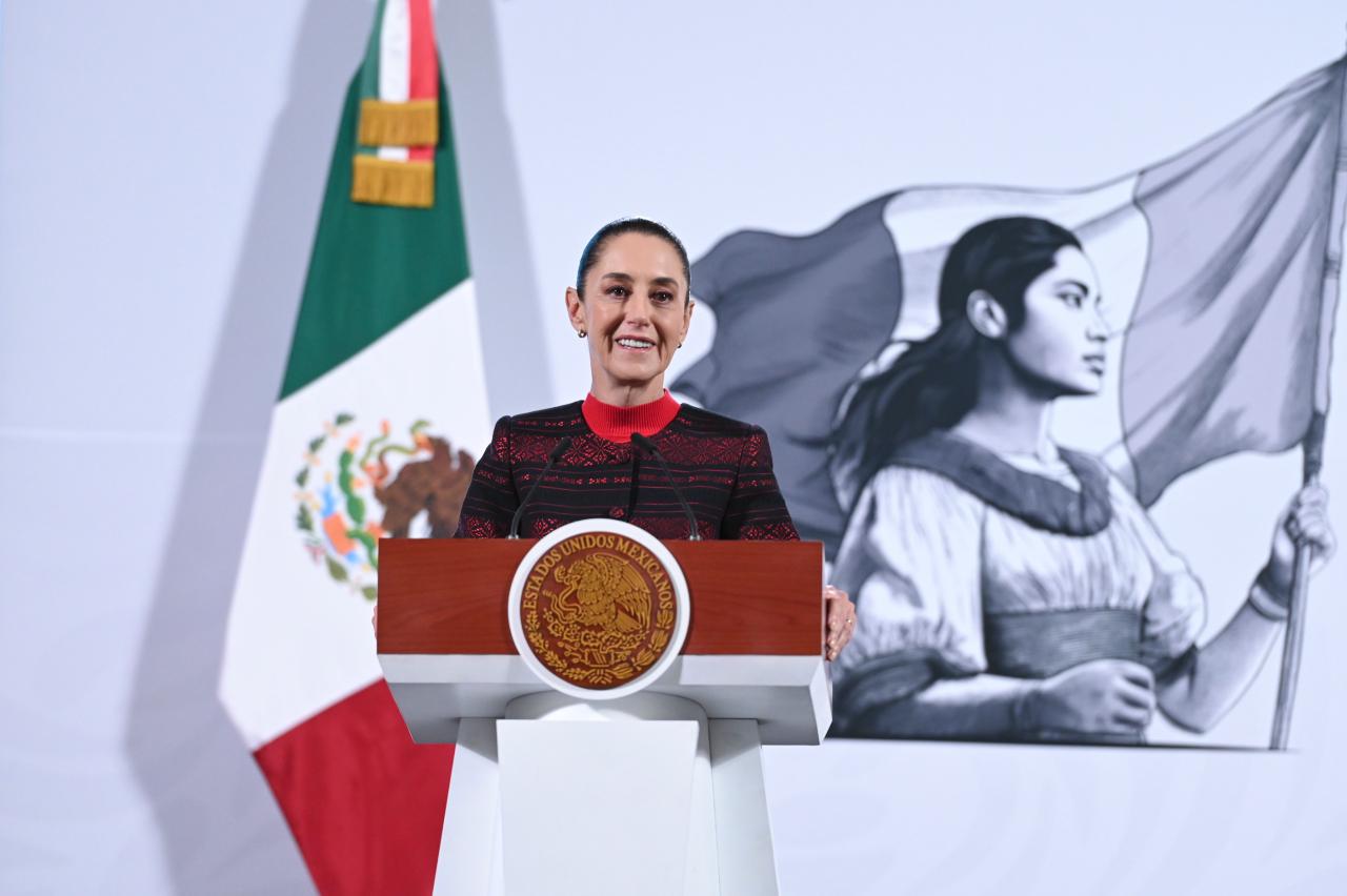 Informa la Presidenta Claudia Sheinbaum, inician conversaciones entre México y EU