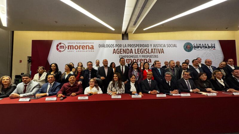 Con agenda legislativa se fortalece el trabajo en beneficio de México: Ricardo Monreal