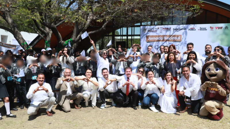 Realizan en Puebla la Jornada Nacional “Amor es Paz”