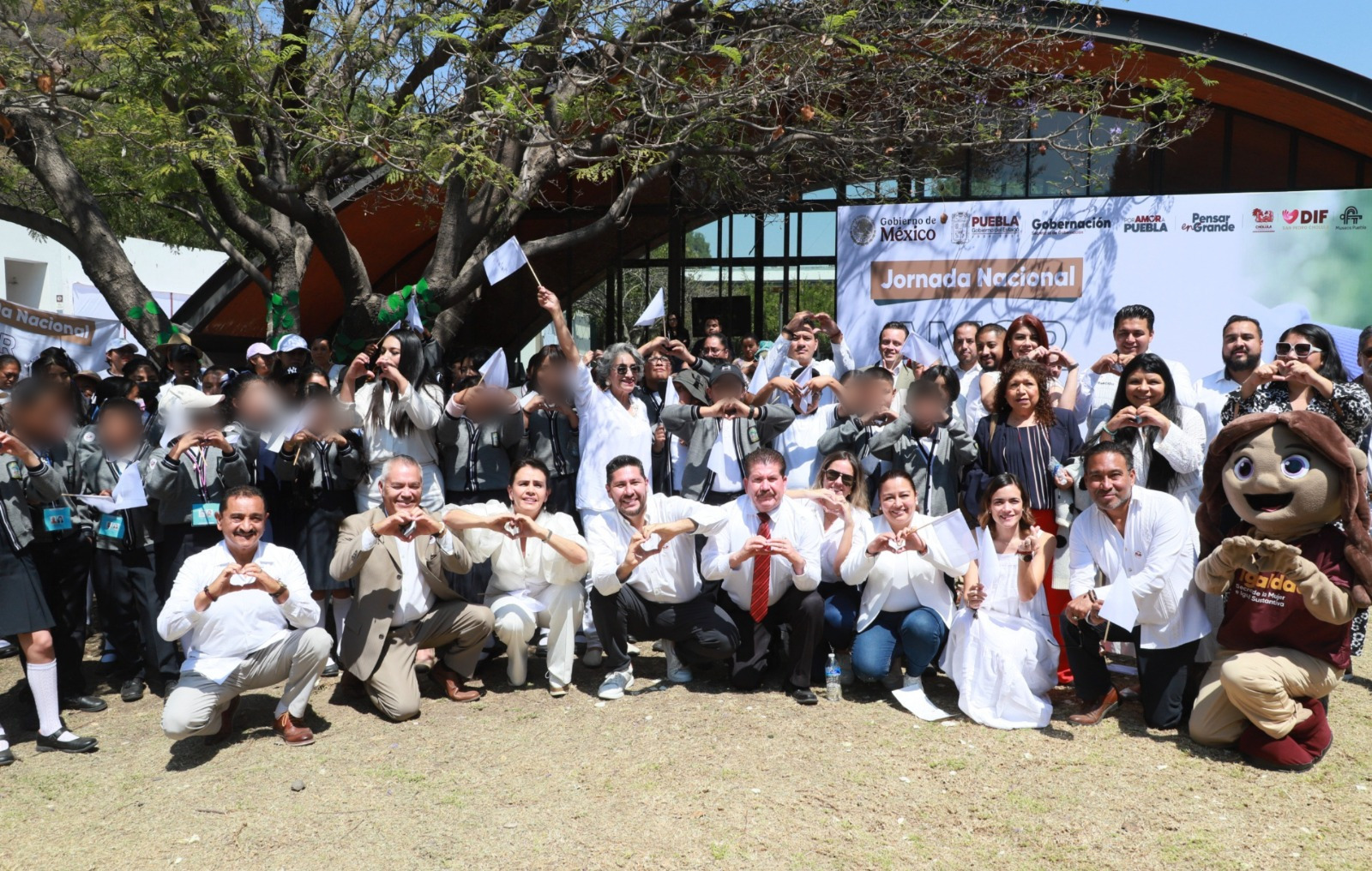 Realizan en Puebla la Jornada Nacional “Amor es Paz”