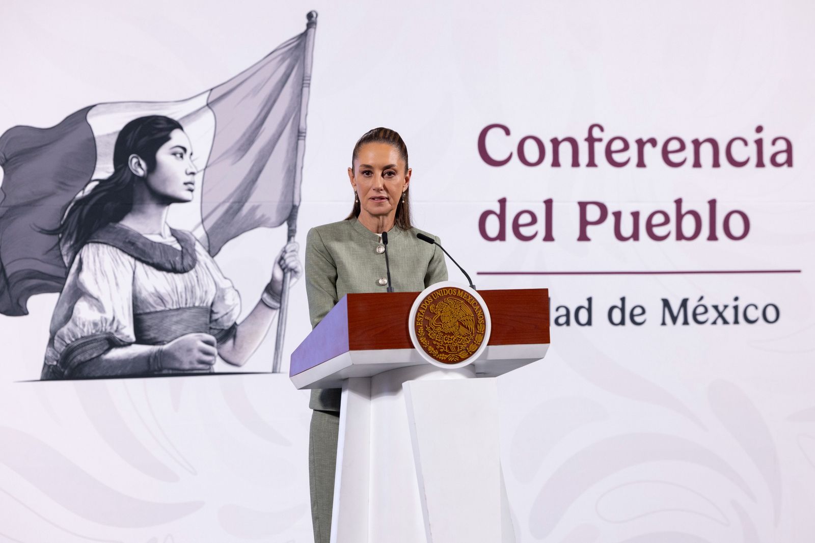Claudia Sheinbaum presenta plan para garantizar la soberanía y la autosuficiencia alimentaria con una inversión de cerca de 54 mil mdp para este año