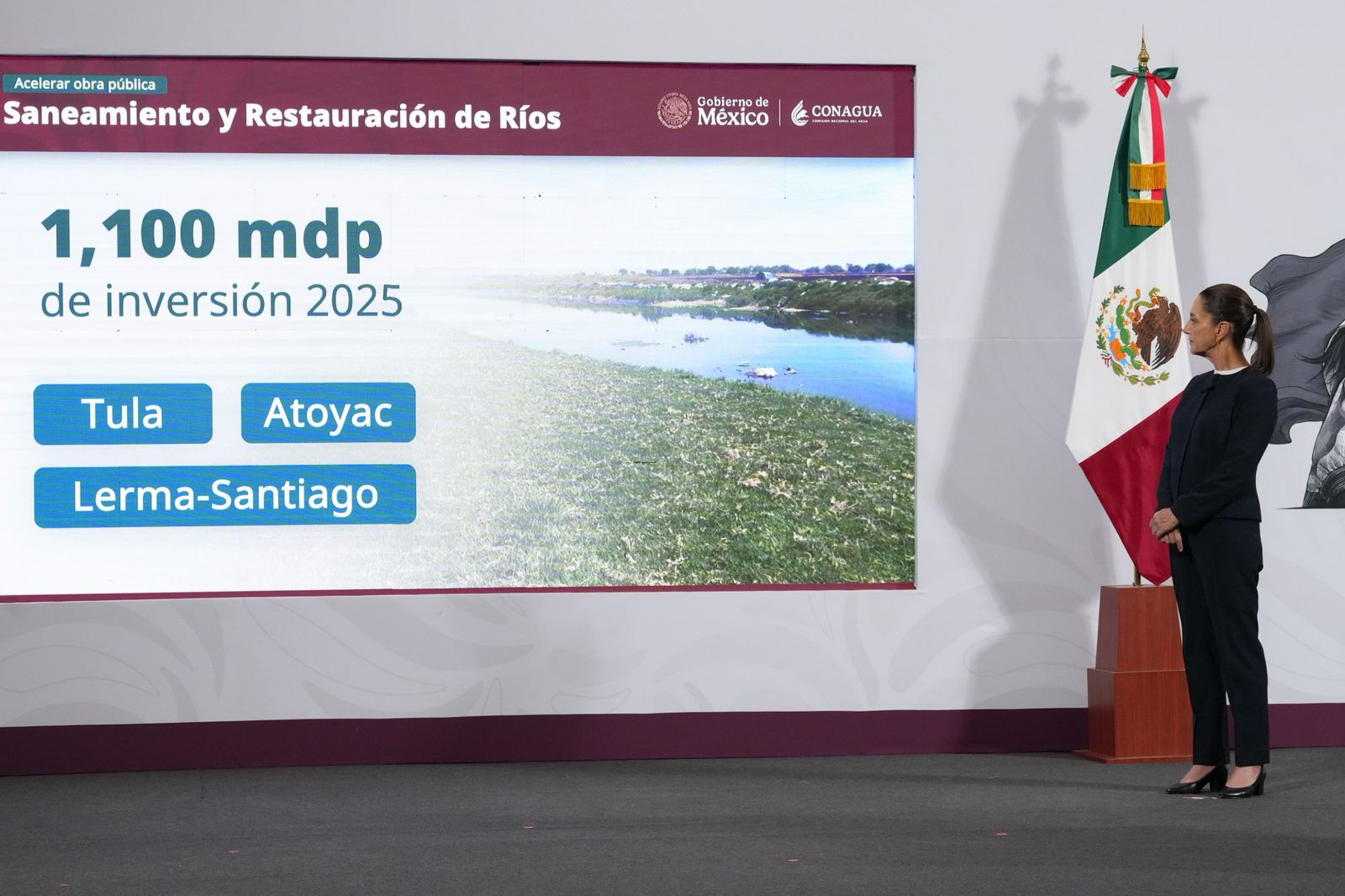 CONAGUA anuncia inversión de 186 mil 547 mdp entre 2025 – 2030