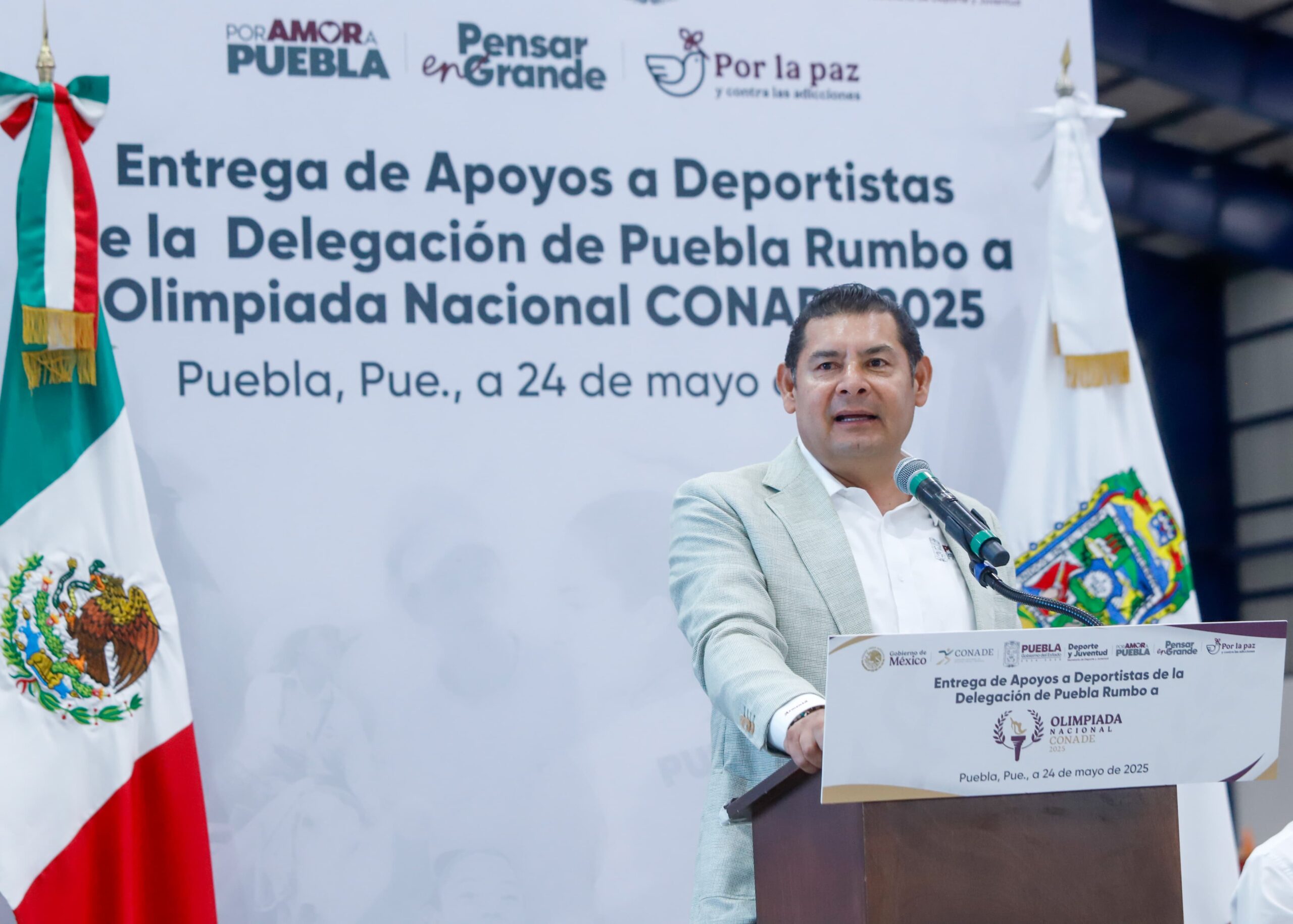 Gobierno de Puebla respeta demandas sociales, pero se aplicarán la ley a quien la viole: Armenta