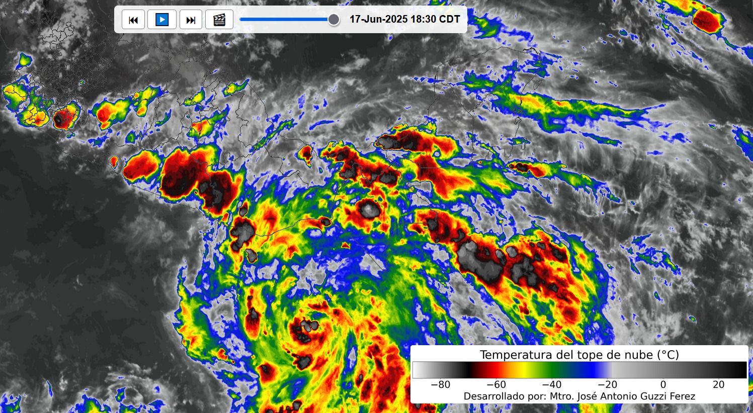 Se prevén lluvias fuertes miércoles, jueves y viernes en Puebla