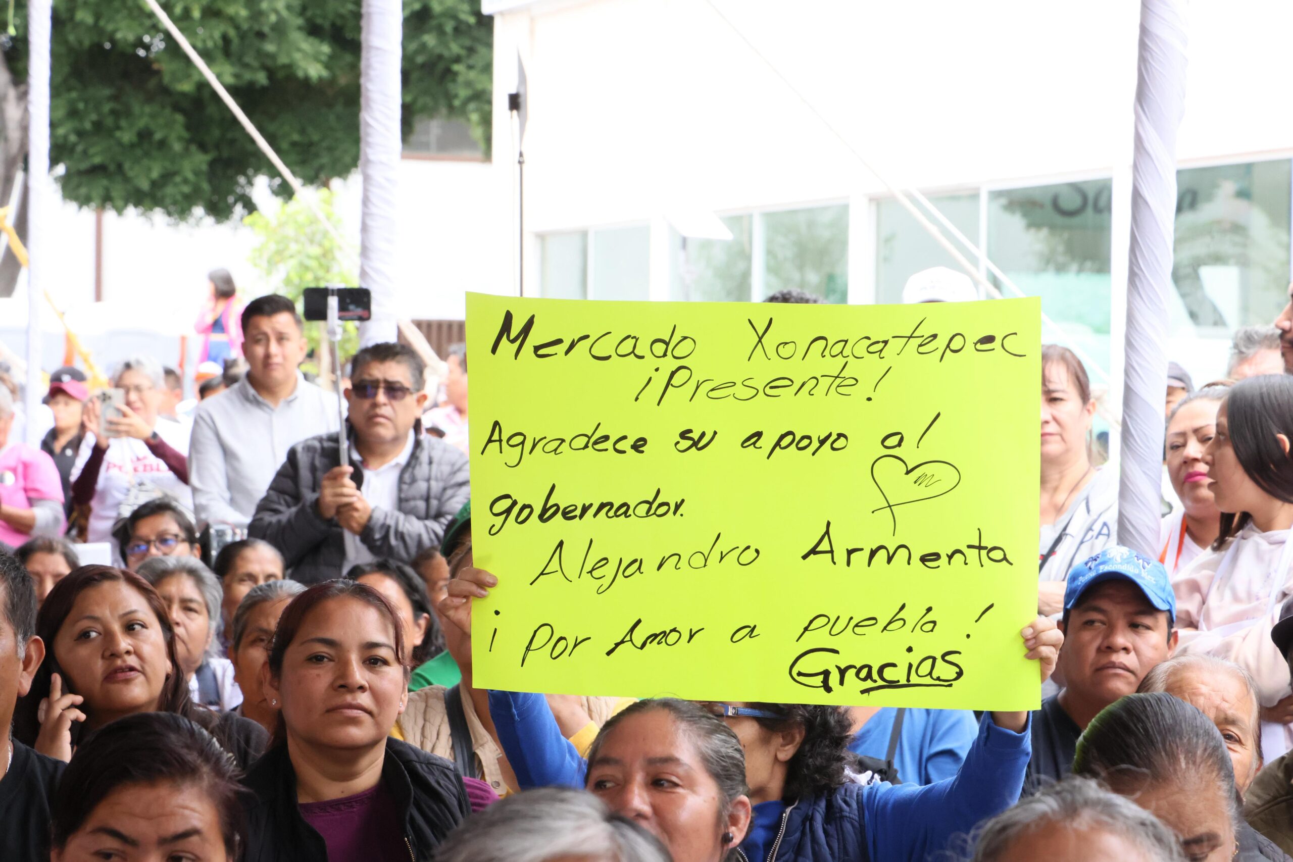 Armenta va al rescate de los mercados, son expresión cultural y gastronómica de Puebla