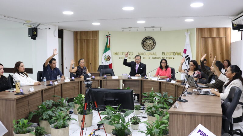 Realiza INE en Puebla cómputo estatal de la elección del Poder Judicial