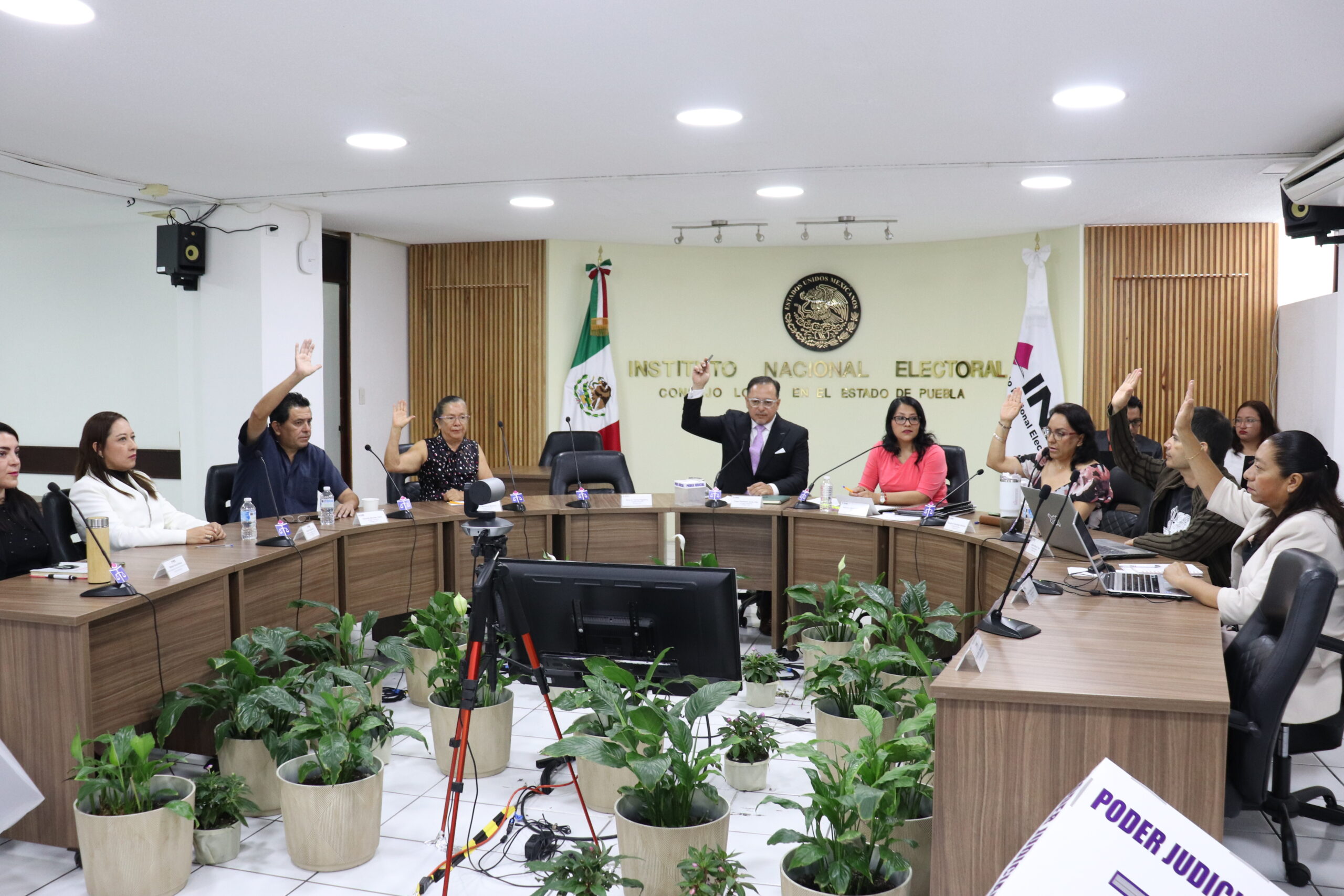 Realiza INE en Puebla cómputo estatal de la elección del Poder Judicial
