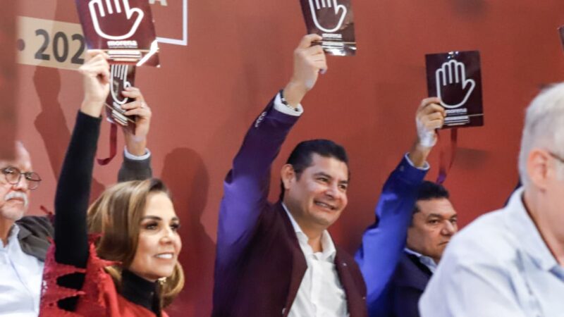 Armenta refrenda respaldo a presidenta Claudia Sheinbaum y a Morena