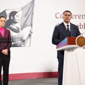 Gabinete de Seguridad, FGR y la Fiscalía de Michoacán lograron la detención del autor intelectual del asesinato de Carlos Manzo: Presidenta Claudia Sheinbaum