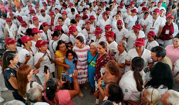 Con Salud Casa por Casa no quedará ningún adulto mayor sin ser visitado en su domicilio: Presidenta Claudia Sheinbaum