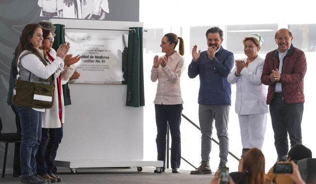 Plan del Oriente Del Edomex: Inaugura Presidenta Claudia Sheinbaum unidad de medicina familiar 93 de Ecatepec