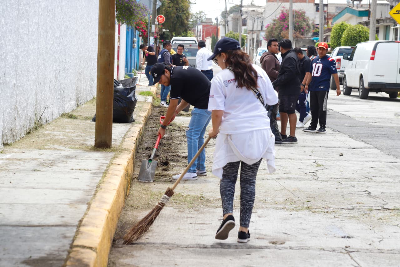 La faena es un llamado a trabajar juntos, sociedad y gobierno, por Puebla: Armenta