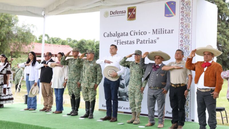 Cabalgata cívico-militar reafirma identidad y compromiso con la paz