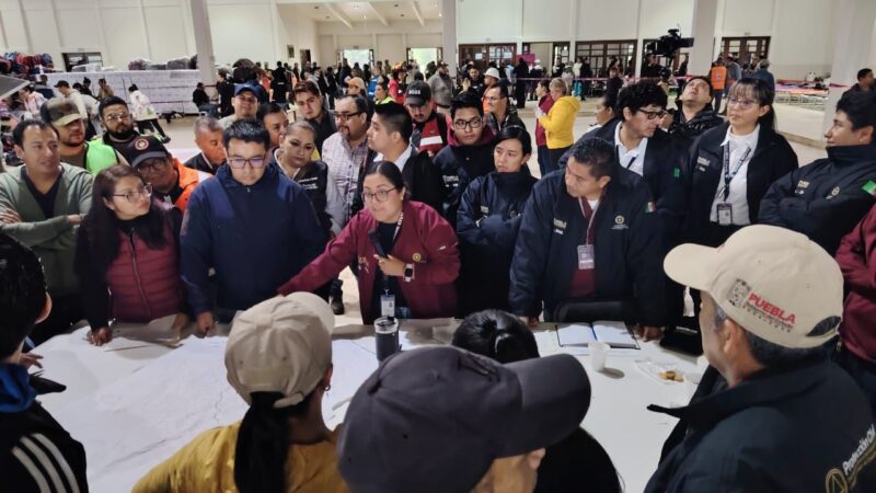Puebla mantiene trabajos coordinados en Sierra Norte y Nororiental