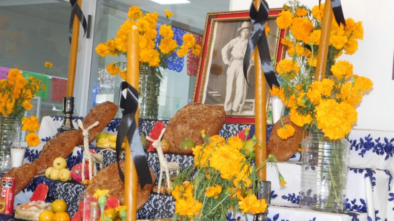 Santa Inés Ahuatempan presenta ofrenda monumental en el IPAM