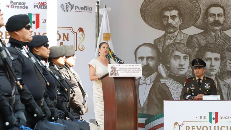 Desde Puebla se defiende con firmeza a la Presidenta y la soberanía, con los principios de la 4T