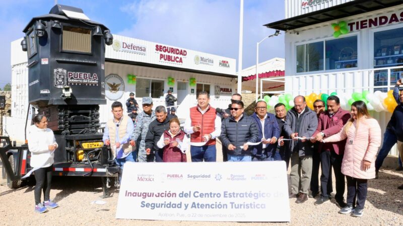 Nuevo Centro Estratégico de Seguridad y Atención Turística en la Sierra Negra