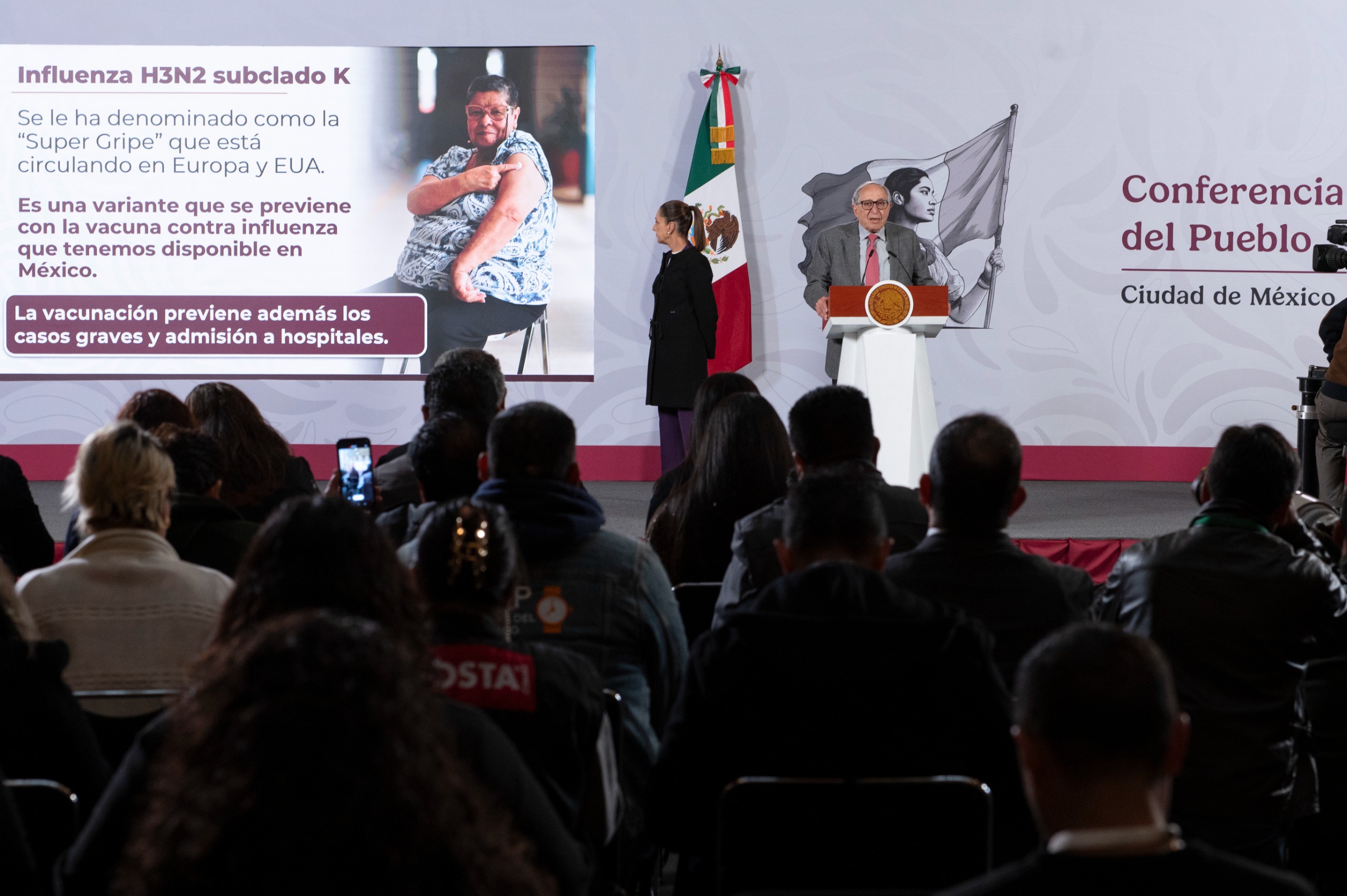 Para la atención a la influenza H3N2 se tiene vacuna y tratamiento: SALUD