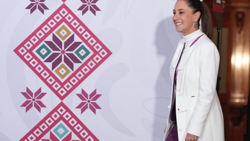 “Estoy muy agradecida”: Presidenta Claudia Sheinbaum tras cerrar el año como una de las líderes mundiales mejor evaluadas