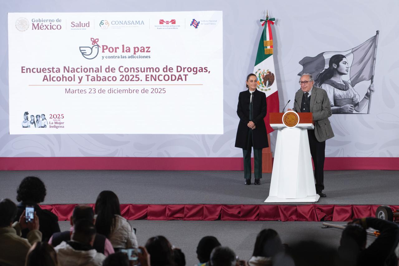 Funciona la campaña “Aléjate de las drogas el fentanilo te mata”: Presidenta Claudia Sheinbaum