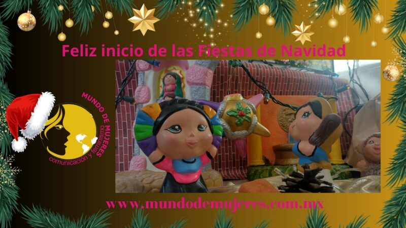 Feliz Navidad les desea Mundo de Mujeres