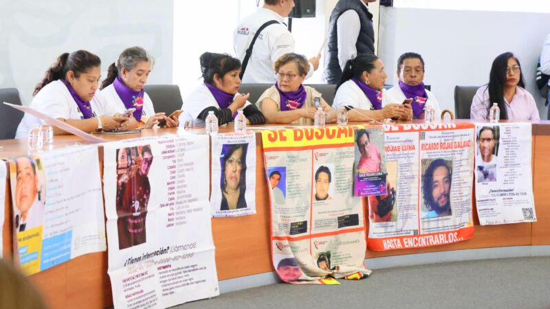 Durante 2025 se lograron avances en 212 casos de personas reportadas como desaparecidas en Puebla