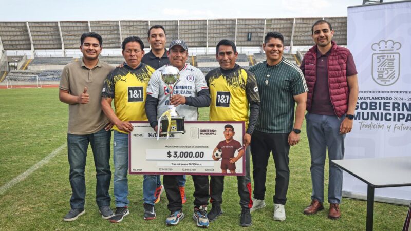 Gran final de la “Liga Municipal de Futbol”