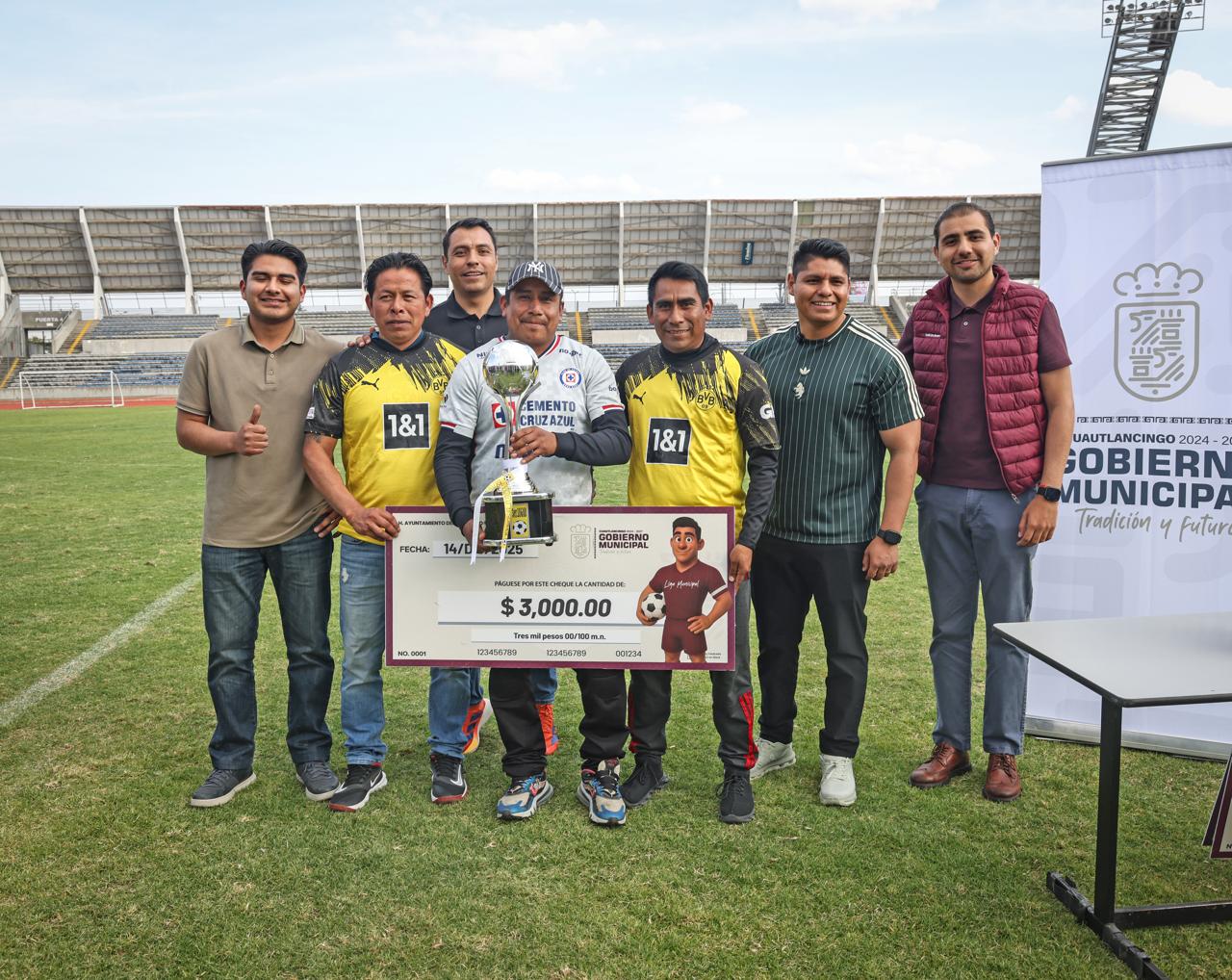 Gran final de la “Liga Municipal de Futbol”
