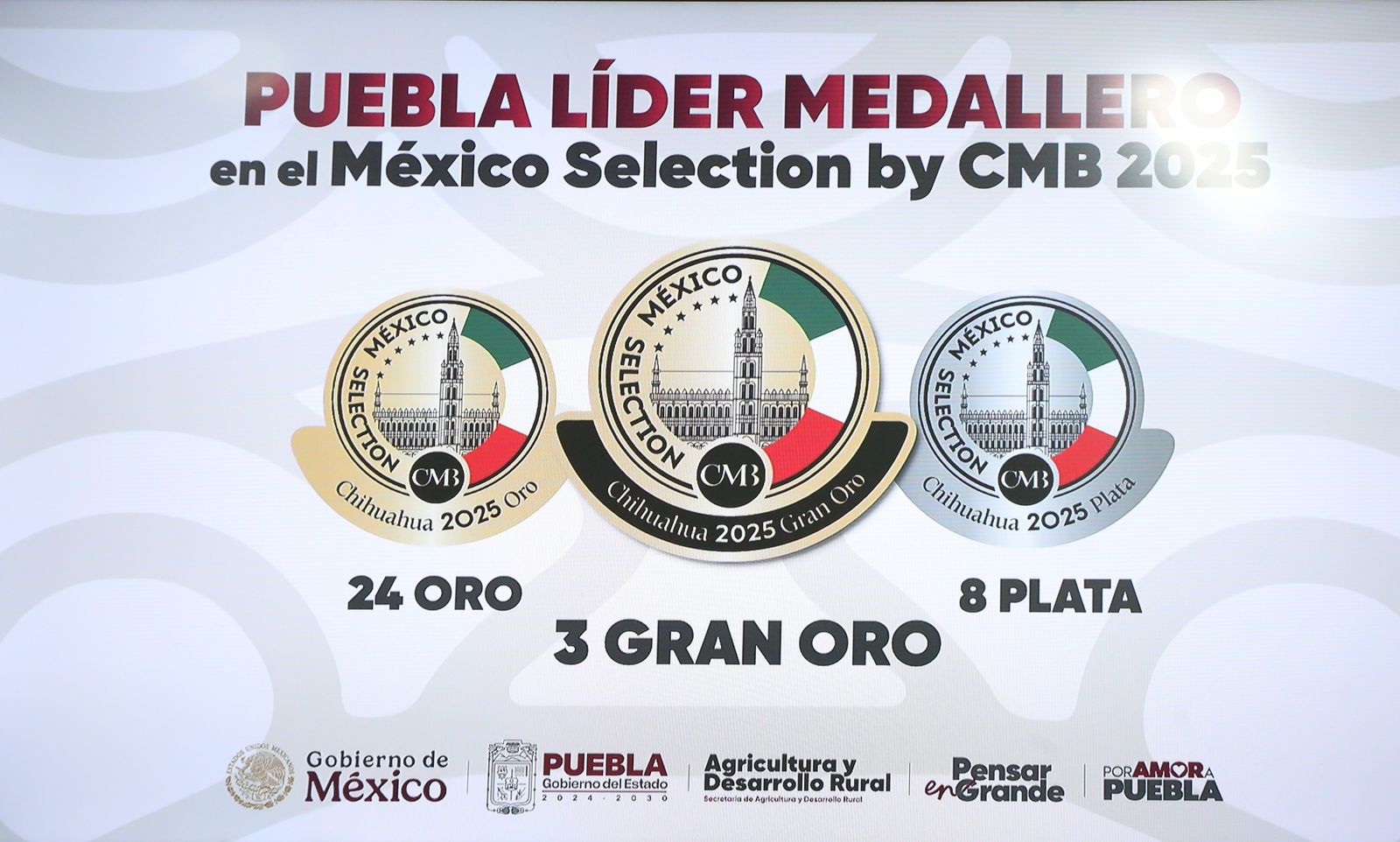 Mezcaleros poblanos logran 35 galardones en el Concurso Nacional México Selection 2025