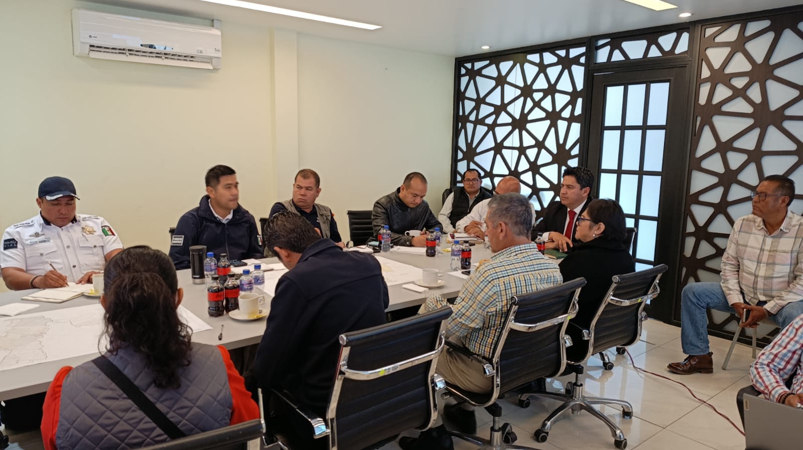 Instan en Cuautlancingo «Mesa de trabajo de seguridad» con San Pedro Cholula