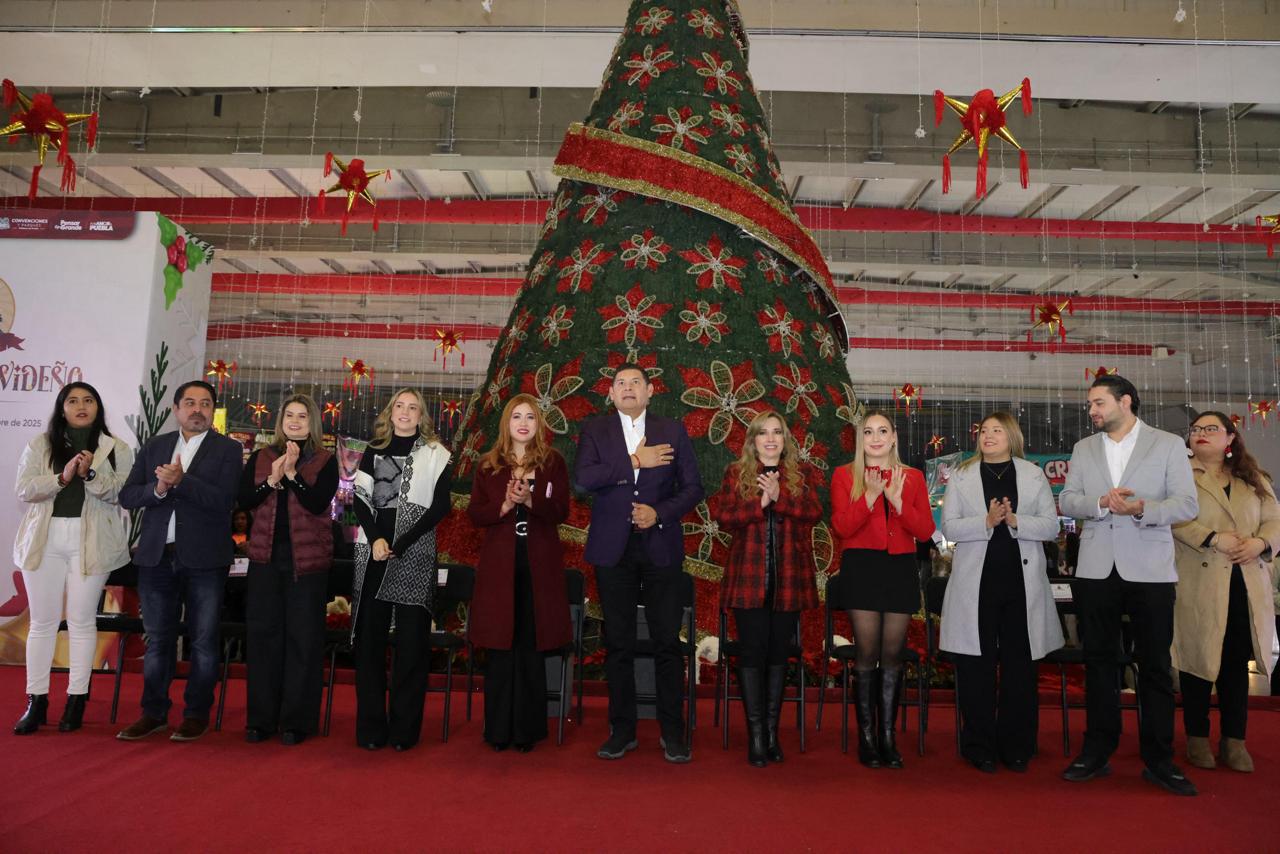 Así inició el Festival Navideño 2025 en Puebla