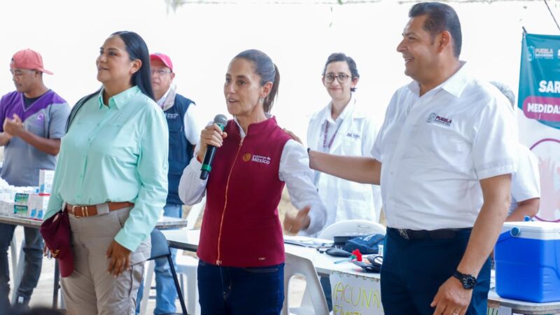 Este 2025 la Jefa del Ejecutivo Federal visitó 9 veces la entidad