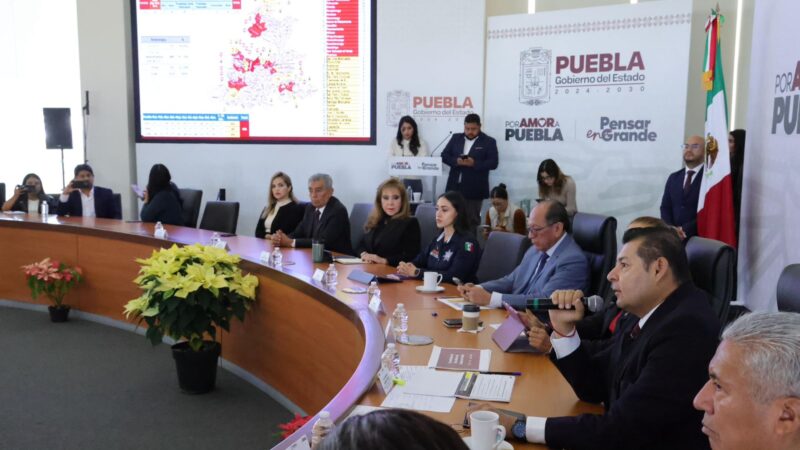 Lanzan campaña de concientización «Puebla Segura, Festejemos en Paz»