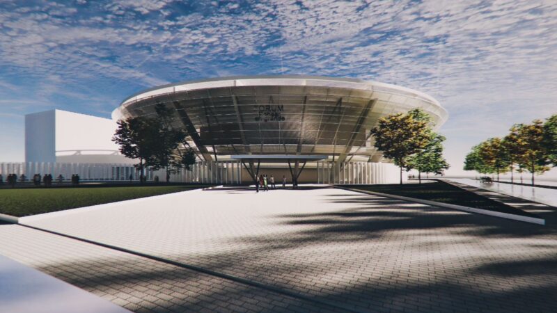 Avanza construcción del Forum Pensar en Grande