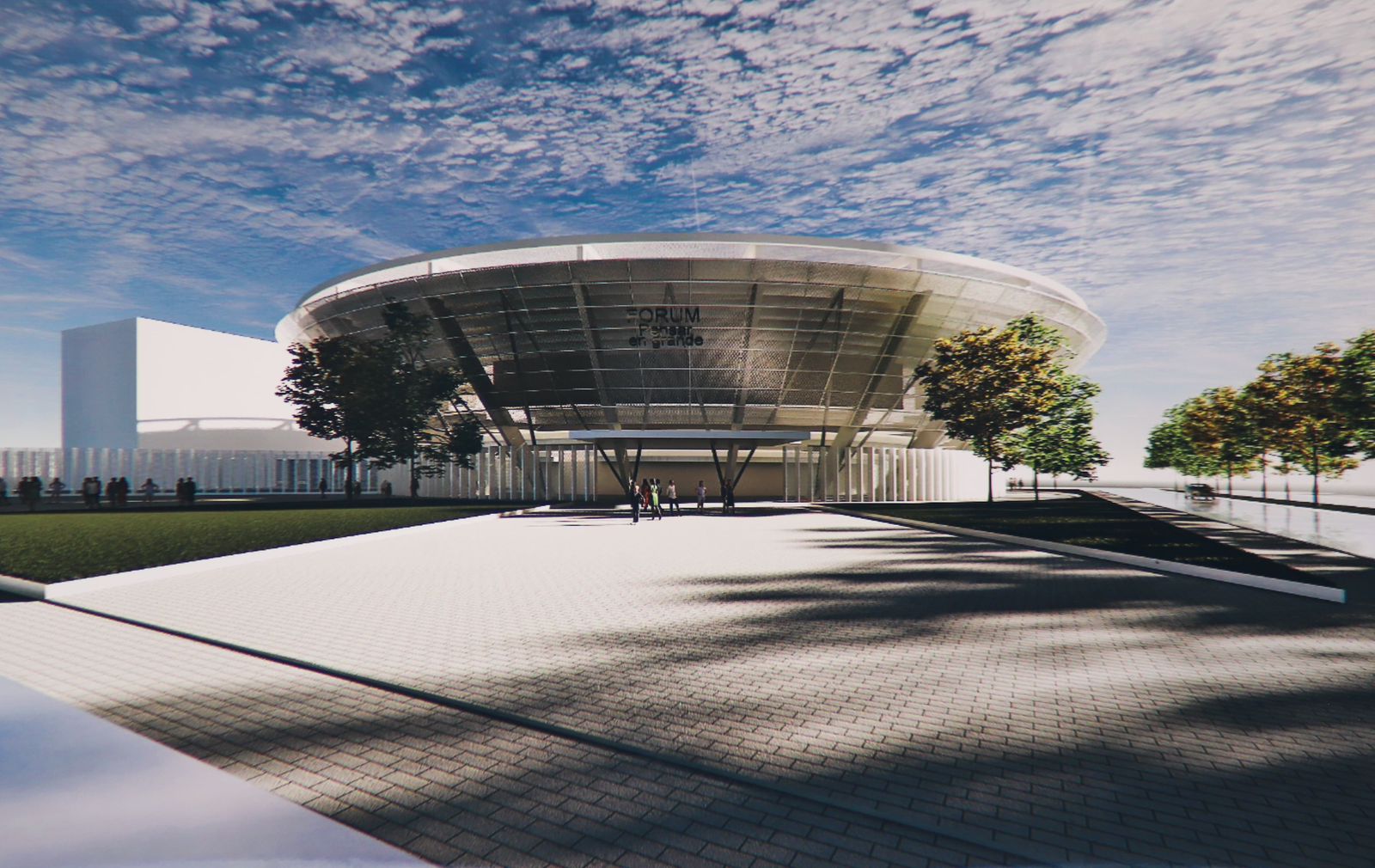 Avanza construcción del Forum Pensar en Grande