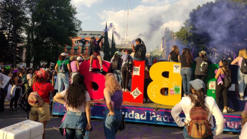 Respaldo total a mujeres el 8 de marzo, Puebla preserva su derecho a expresarse