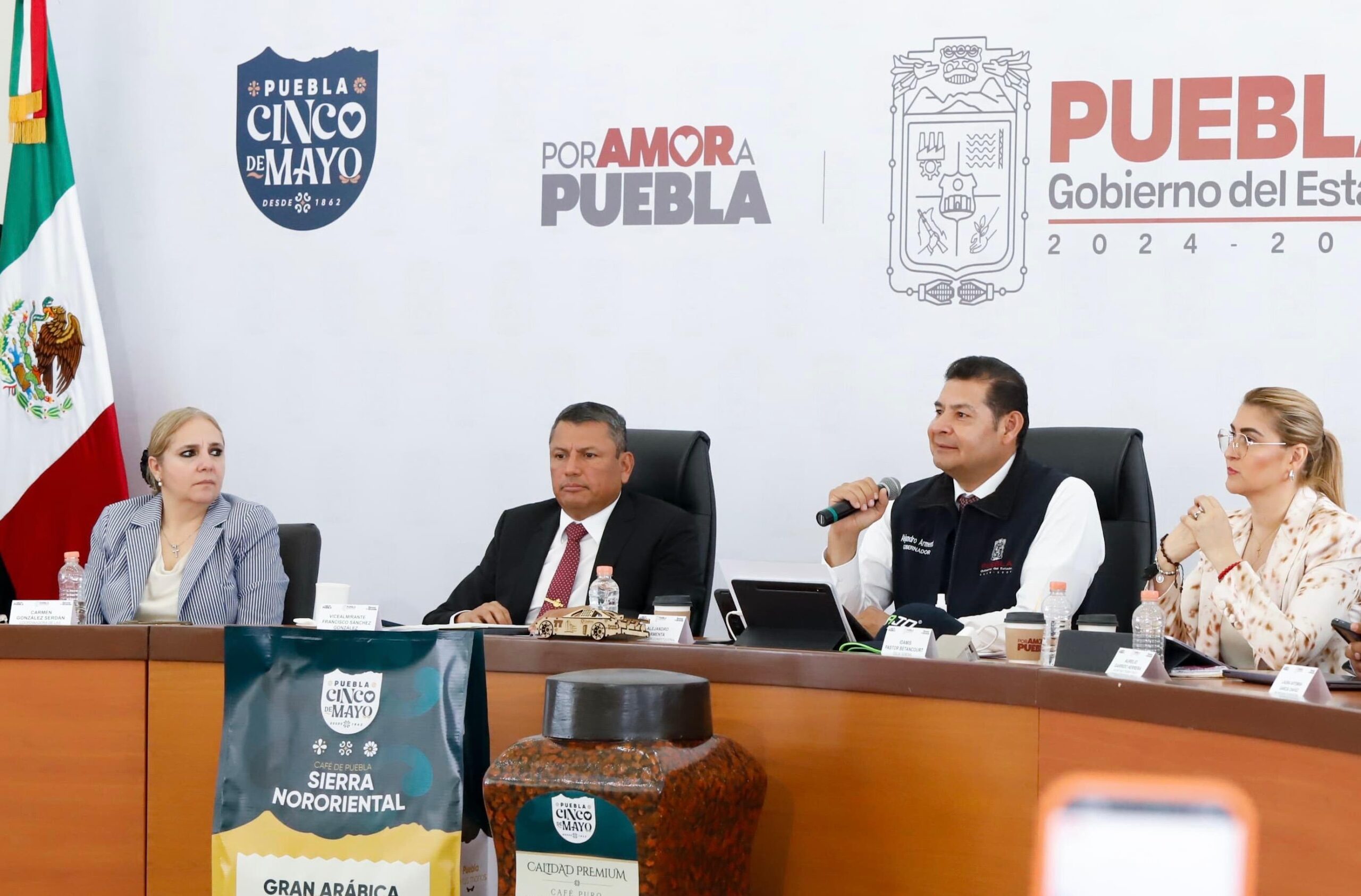 En Puebla violentadores y delincuentes enfrentarán la ley: Gobernador Armenta Mier