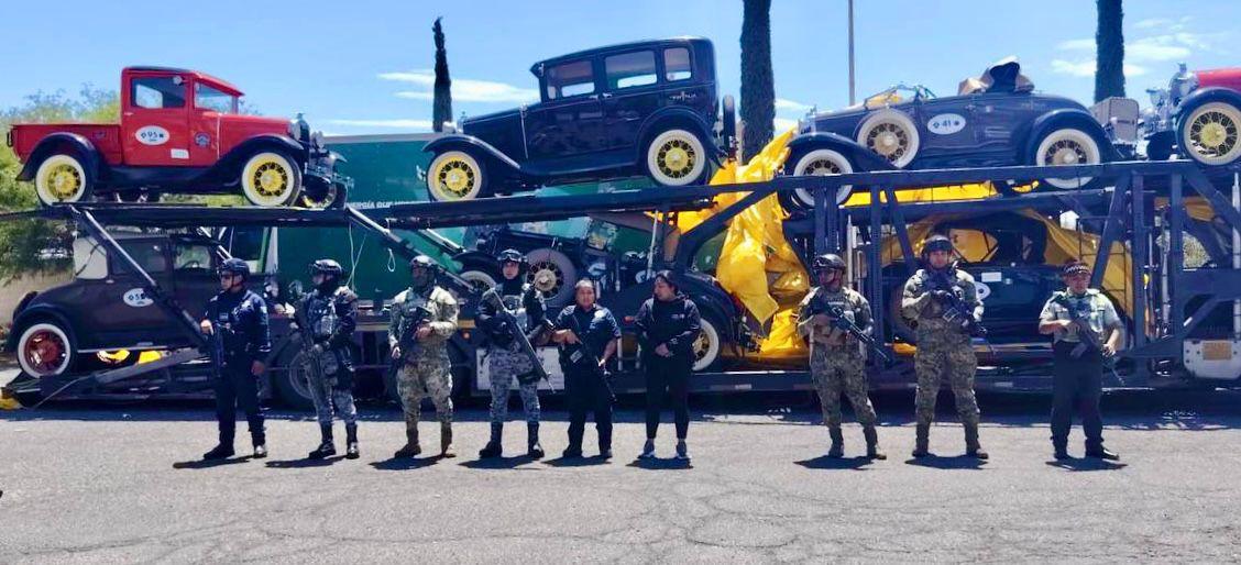 Logran recuperar nodriza con vehículos de colección en Operativo interinstitucional