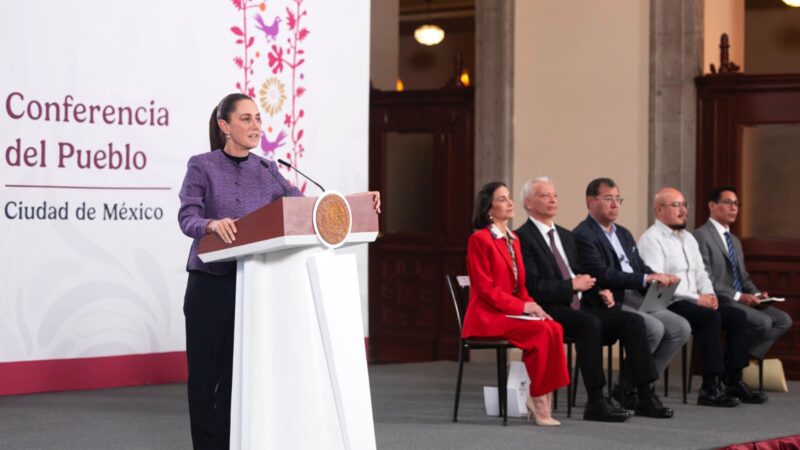 Presidenta presenta estrategia para fortalecer la soberanía energética con explotación de reservas de gas natural para disminuir importación