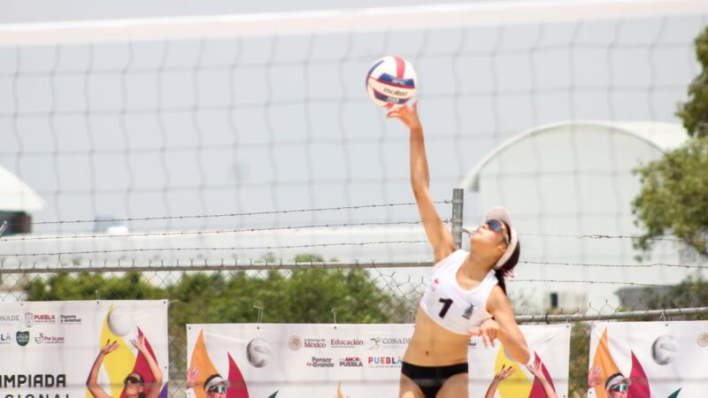 Se define el podio nacional en voleibol de playa
