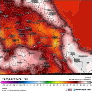 Pronostican altas temperaturas en Puebla; Protección Civil refuerza medidas preventivas