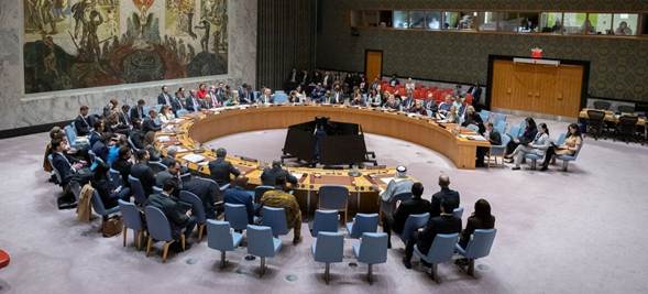 Por la Paz en Oriente Medio en Consejo de Seguridad de la ONU