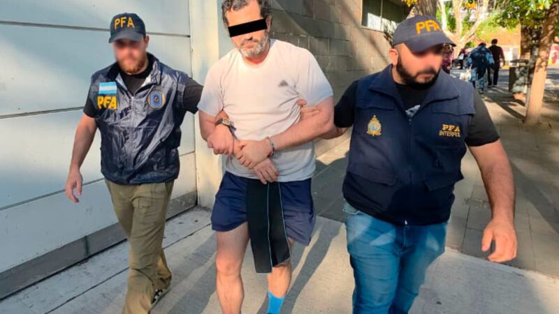 Detención de Fernando Farías Laguna en Argentina