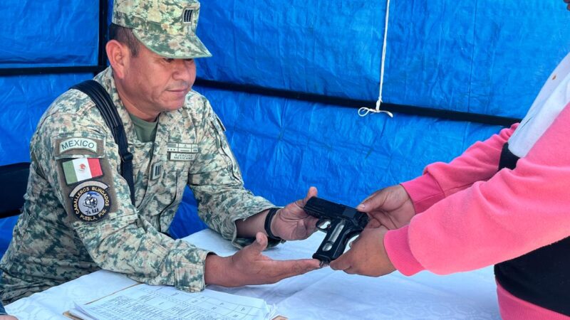 La campaña “Sí al Desarme, Sí a la Paz” fortalece las acciones de prevención