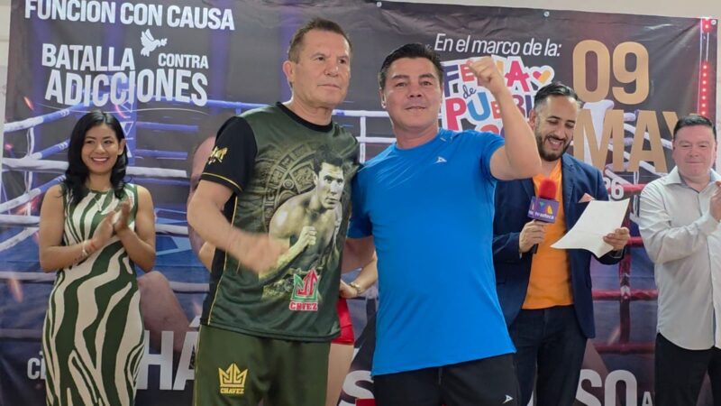 Puebla impulsa Centro Contra las Adicciones con función estelar de boxeo